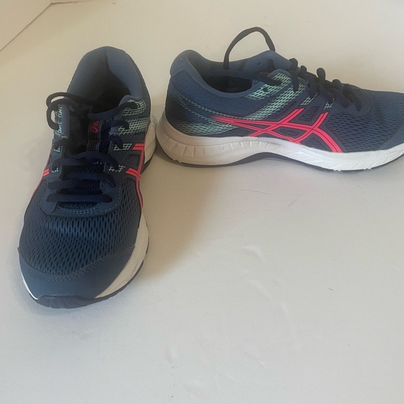 Asics Shoes - Asics Blue and Pink Athletic Shoes